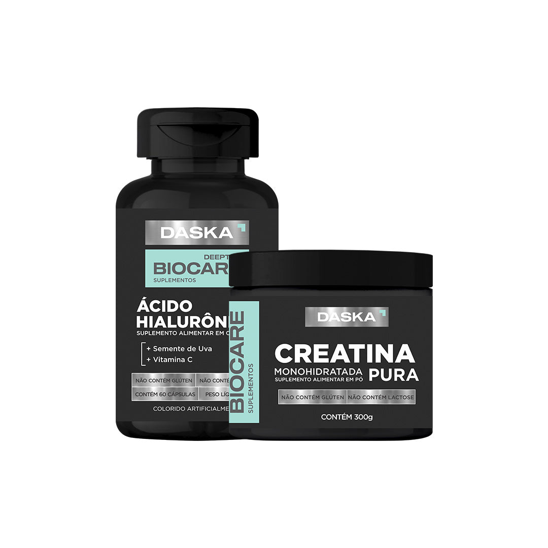 Kit Creatina + Ácido Hialurônico